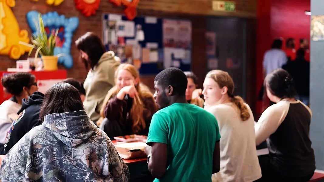 Students at The Animation School