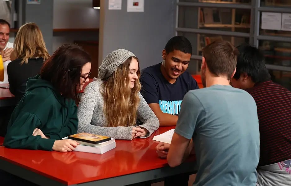Students at The Animation School